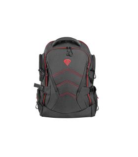 GENESIS Pallad 550 43,9 cm (17.3") Mochila Negro, Rojo