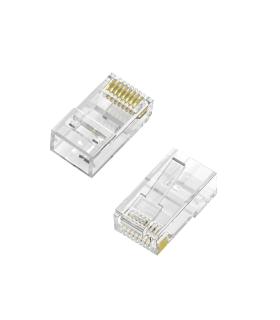 AISENS Conector RJ45 8 Hilos CAT.6 AWG24 (100 UDS)