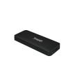 TooQ TQE-2280B caja para disco duro externo Caja externa para unidad de estado sólido (SSD) Negro M.2