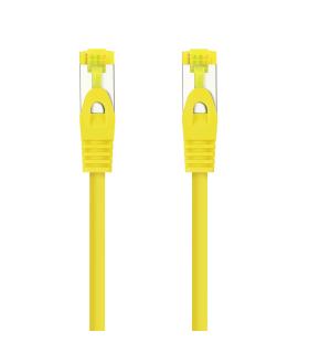 Nanocable Cable Red Latiguillo RJ45 LSZH CAT.6A SFTP AWG26, Amarillo, 25 cm