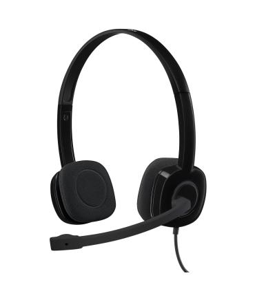 Logitech H151 Auriculares Alámbrico Diadema Oficina Centro de llamadas Negro