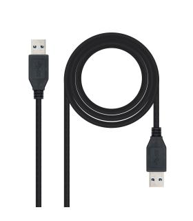 Nanocable 10.01.1001-BK cable USB USB 3.2 Gen 1 (3.1 Gen 1) 1 m USB A Negro