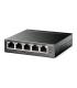 TP-Link TL-SG105PE switch Gestionado L2 Gigabit Ethernet (10 100 1000) Energía sobre Ethernet (PoE) Negro