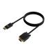 AISENS Cable Conversor DISPLAYPORT a VGA, DP M-VGA M, Negro, 1.0M