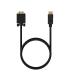 AISENS Cable Conversor DISPLAYPORT a VGA, DP M-VGA M, Negro, 1.0M