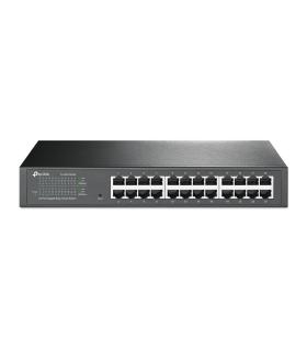 TP-Link TL-SG1024DE Gestionado L2 Gigabit Ethernet (10 100 1000) 1U Negro