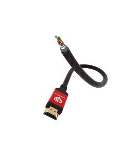 GENESIS NKA-0787 cable HDMI 3 m HDMI tipo A (Estándar) Negro, Rojo