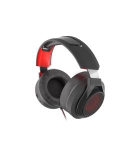 GENESIS Radon 610 Auriculares Alámbrico Diadema Juego USB tipo A Negro, Rojo