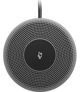 Logitech Expansion Mic for MeetUp Negro, Gris Micrófono para conferencias