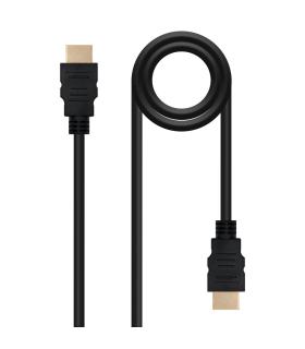 Nanocable HDMI, 5m cable HDMI HDMI tipo A (Estándar) Negro