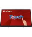 Viewsonic TD2230 pantalla para PC 54,6 cm (21.5") 1920 x 1080 Pixeles Full HD LCD Pantalla táctil Multi-usuario Negro