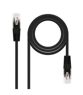 Nanocable CABLE RED LATIGUILLO RJ45 CAT.5E UTP AWG24, NEGRO, 3.0 M