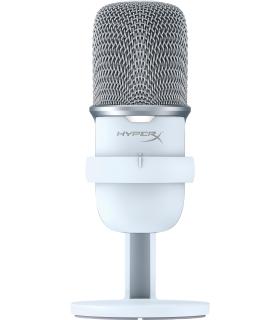 HyperX SoloCast - USB Microphone (White) Blanco Micrófono para videoconsola