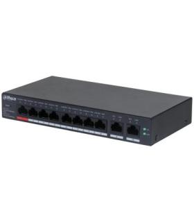 Dahua Technology DH-CS4010-8GT-110 switch Gestionado L2 Gigabit Ethernet (10 100 1000) Energía sobre Ethernet (PoE) Negro