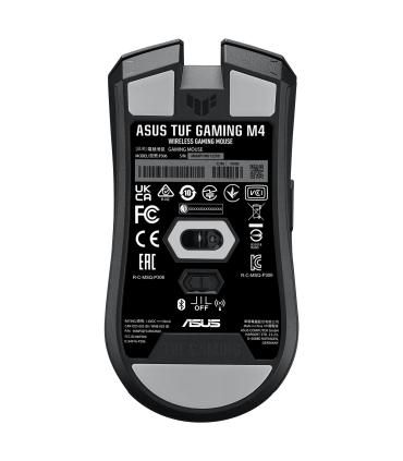 ASUS TUF Gaming M4 Wireless ratón Juego mano derecha RF Wireless + Bluetooth Óptico 12000 DPI