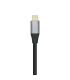 AISENS Cable conversor USB-C a HDMI 4K@60HZ, USB-C M-HDMI M, Negro, 0.8m