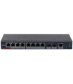 Dahua Technology PoE SG4010P-2F Gestionado L2 Gigabit Ethernet (10/100/1000) Energía sobre Ethernet (PoE) Negro