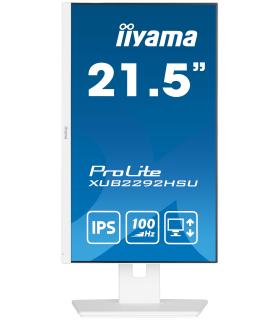 iiyama ProLite XUB2292HSU-W6 pantalla para PC 54,6 cm (21.5") 1920 x 1080 Pixeles Full HD LED Blanco