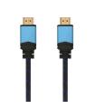 AISENS Сable, HDMI, 2.0, Premium alta velocidad / HEC, 4k@60 Hz, 18 Gbps, A/M-A/M, Negro/Azul, 2.0 m