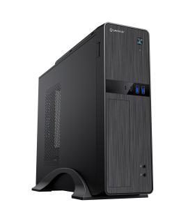 UNYKAch Caja Ordenador Micro ATX UK2011 Con Fuente de Alimentación SFX de 450W incluida, 2 Conectores USB 3.0 y 2 Conectores