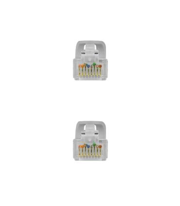 Nanocable Cable de red latiguillo RJ45 LSZH CAT.6A UTP AWG24, Gris, 1.5 m