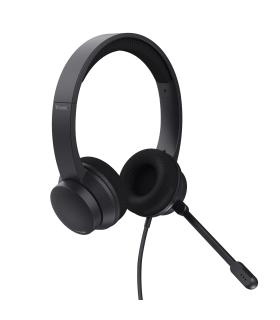 Trust HS-260 Auriculares Alámbrico Banda para cuello Oficina Centro de llamadas USB tipo A Negro