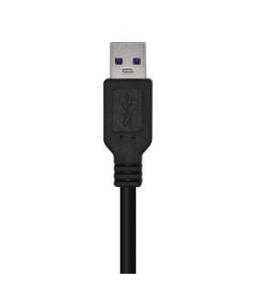 AISENS Cable USB 3.0 Impresora Tipo A M-B M, Negro, 3.0m