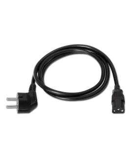 AISENS A132-0169 cable de transmisión Negro 5 m CEE7 7 C13 acoplador