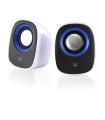 Ewent EW3513 altavoz De 1 vía Negro, Azul, Blanco Alámbrico 5 W