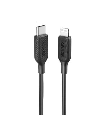 Anker A81B6G11 cable de conector Lightning 1,8 m Negro