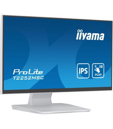 iiyama ProLite pantalla para PC 54,6 cm (21.5") 1920 x 1080 Pixeles Full HD LCD Pantalla táctil Mesa Blanco