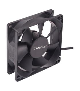 UNYKAch 51786 sistema de refrigeración para ordenador Carcasa del ordenador Ventilador 8 cm Negro