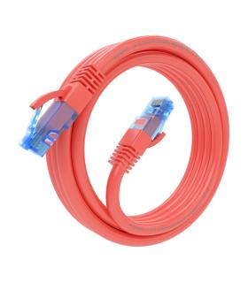 AISENS Cable De Red Latiguillo RJ45 Cat.6 UTP AWG26 CCA, Rojo, 2.0 m