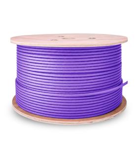 AISENS Cable de Red RJ45 LSZH Cat.6 UTP Rigido AWG23 CCA (Aleacion), Violeta, 305M