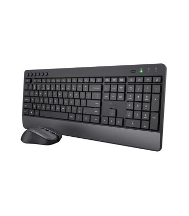 Trust Trezo teclado Ratón incluido Universal RF inalámbrico QZERTY Español Negro