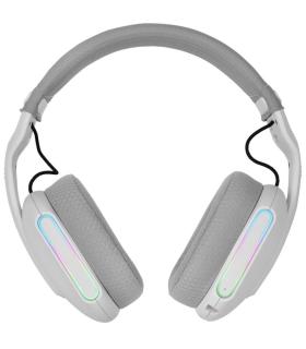 Auriculares Gaming Inalmbricos con Micrfono Mars Gaming MHWPRO/ Jack 3.5/ Bluetooth/ Blancos