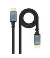 Nanocable Cable HDMI 2.1 IRIS 8K A/M-A/M, Negro, 1.5 m