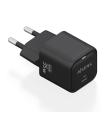 AISENS Cargador GaN 35W, 1xUSB-C PD3.0 QC4.0, Negro