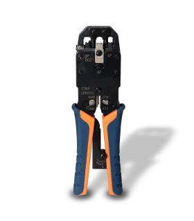 AISENS A142-0311 crimpadora Herramienta para prensar Negro, Azul, Naranja