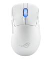 ASUS ROG Keris II Ace Wireless AimPoint White ratón Juego mano derecha RF Wireless + Bluetooth + USB Type-A Óptico 42000 DPI