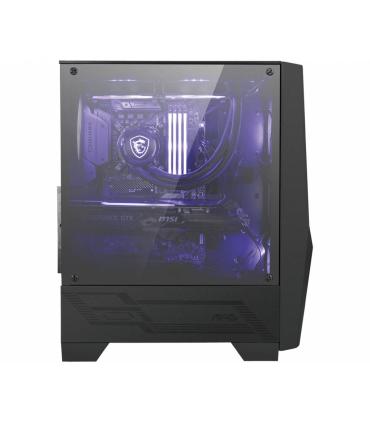 MSI MAG Forge 100M Midi Tower Negro, Transparente