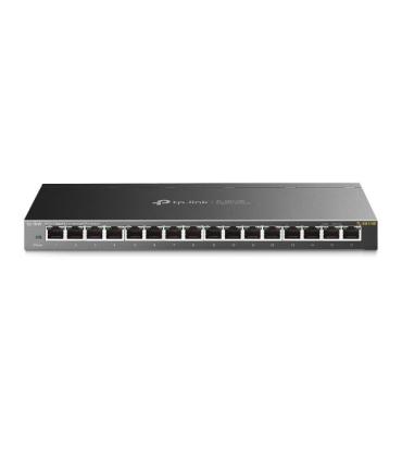 TP-Link TL-SG116E No administrado L2 Gigabit Ethernet (10 100 1000) Negro