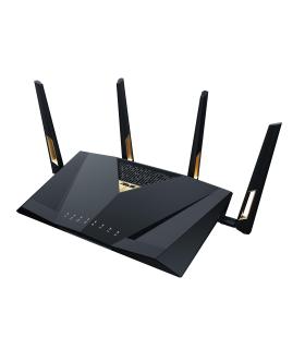 ASUS RT-BE88U router inalámbrico 10 Gigabit Ethernet Doble banda (2,4 GHz   5 GHz) Negro, Gris