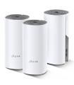 TP-Link Deco E4 (3-pack) Doble banda (2,4 GHz / 5 GHz) Wi-Fi 5 (802.11ac) Blanco, Gris 2 Interno