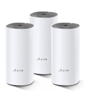 TP-Link Deco E4 (3-pack) Doble banda (2,4 GHz   5 GHz) Wi-Fi 5 (802.11ac) Blanco, Gris 2 Interno