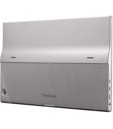 Viewsonic TD1655 pantalla para PC 39,6 cm (15.6") 1920 x 1080 Pixeles Full HD LED Pantalla táctil Multi-usuario Negro, Plata