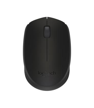 Logitech B170 Black Bp ratón Oficina Ambidextro RF inalámbrico Óptico