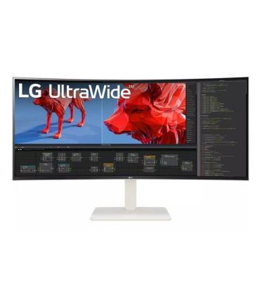 LG 38WR85QC-W pantalla para PC 96,5 cm (38") 3840 x 1600 Pixeles UltraWide Quad HD LCD Blanco