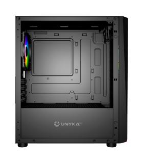 UNYKAch Caja Micro ATX MINI GLAYZE