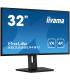 iiyama ProLite XB3288UHSU-B5 pantalla para PC 80 cm (31.5") 3840 x 2160 Pixeles 4K Ultra HD LCD Negro